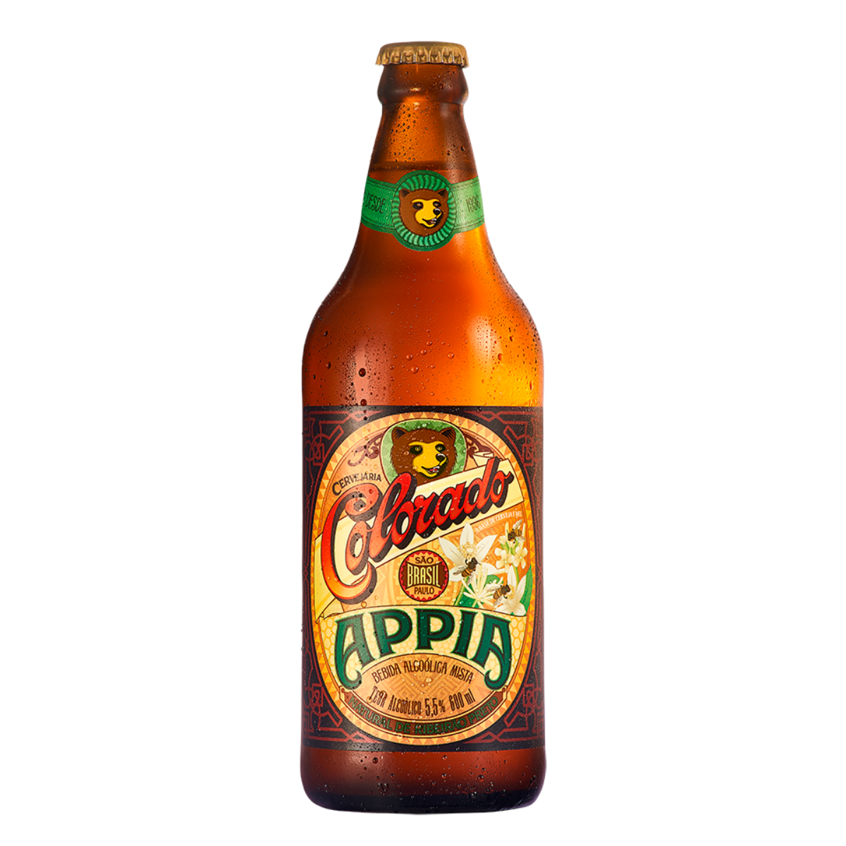 Cerveja Weiss Appia Colorado Garrafa 600ml