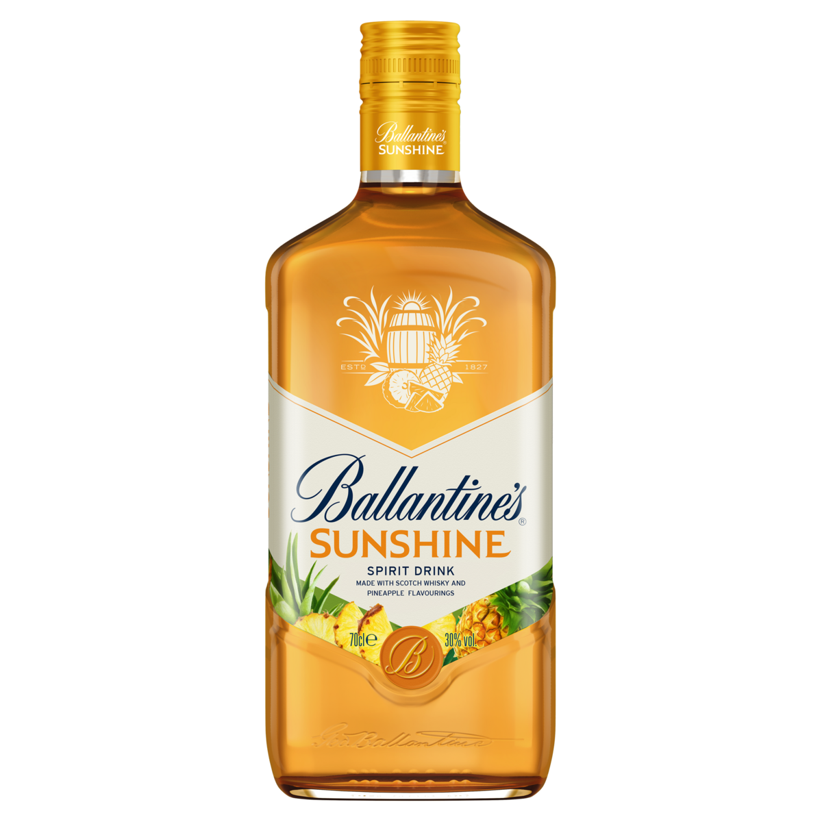 Whisky Abacaxi Ballantine's Sunshine Garrafa 700ml