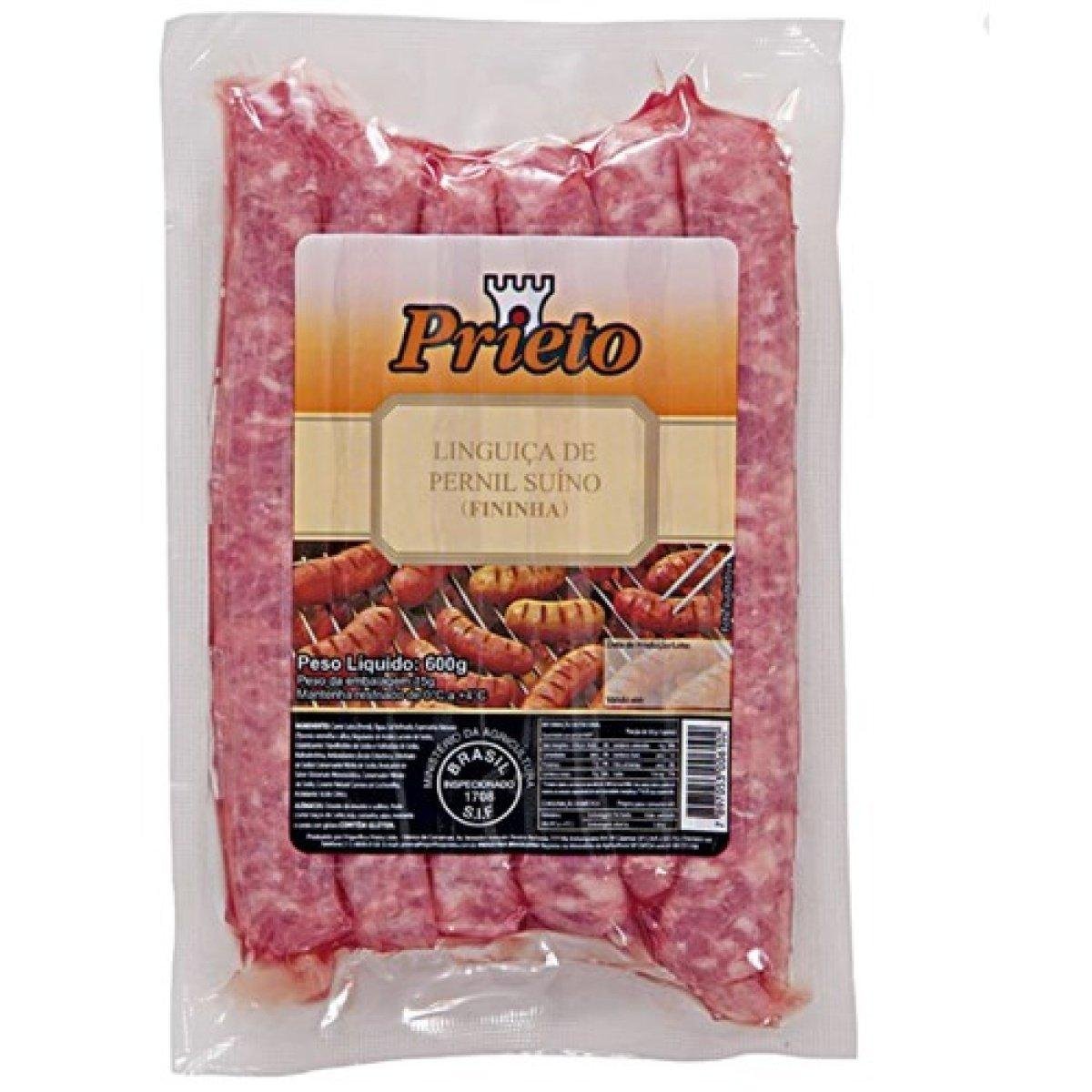 Linguiça de Pernil Finiha Prieto 500g